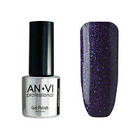 Гель-лак для нігтів ANVI Professional №063 Twinkling Amethyst 9 мл