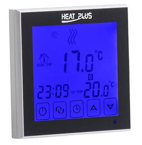 Терморегулятор Heat Plus BHT 323 B sensor Чорний