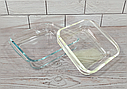 Набір скляних жароміцних дек 2 шт STENSON MS-0255/Набір із термоскла, фото 6