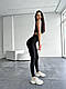 Крутий фітнес- костюм топік і лосини зі структурної тканини, фото 6
