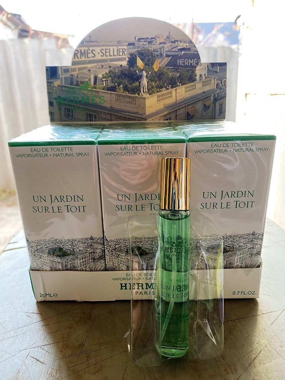 Мініпарфуми унісекс Hermes Uni Jardin sur le Toit 20 ml, Гермес Жардин Сур ле Тоїр