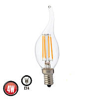 Филаментная лампа 4W E14 FILAMENT FLAME-4 Horoz Electric