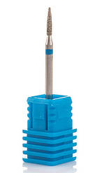 Фреза діамантова "Циліндр стріла" синя діаметр 1,8 мм 249018B