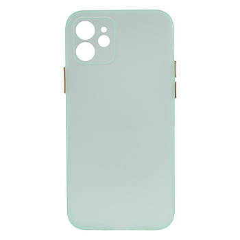 Ультратонкий чохол Epik TPU для iPhone 12 Світло-зелений