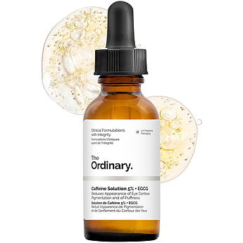 Сироватка для шкіри навколо очей з кофеїном The Ordinary Caffeine Solution 5% + EGCG 30 мл