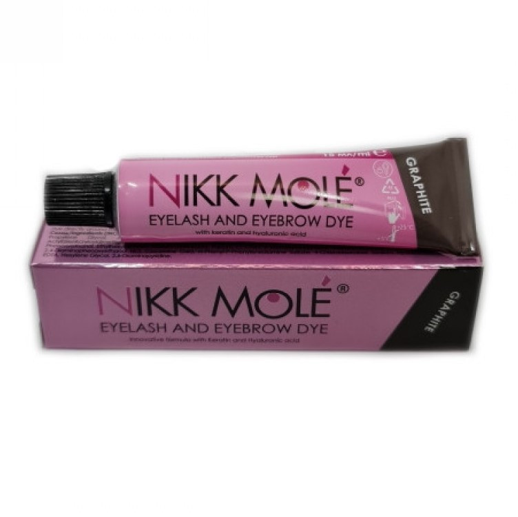 Nikk Mole Фарба в тубі Graphite Графіт, 15 мл
