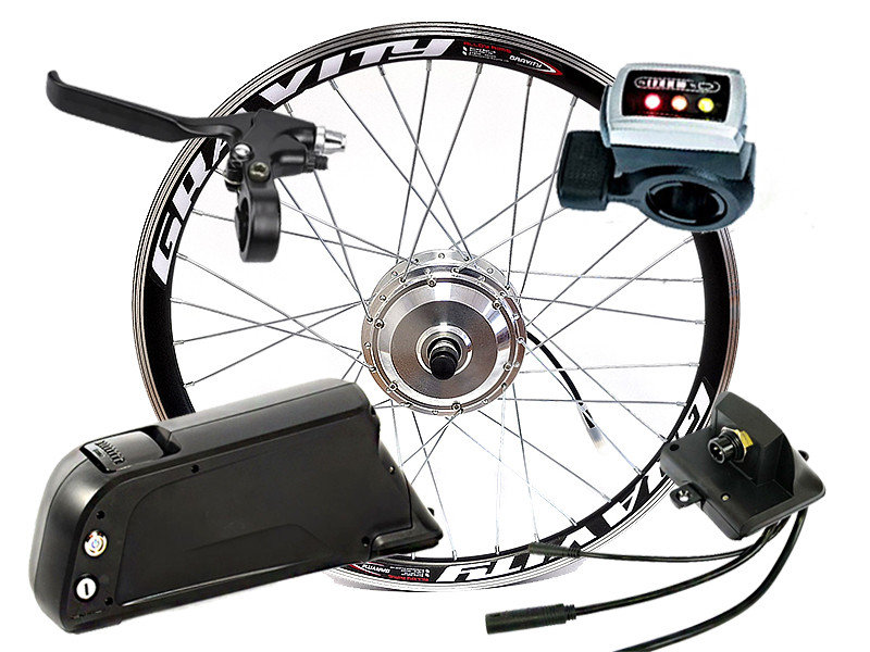 Електровелонабор засцитований 36В 300Вт MXUS XF04 з Акумулятором 10.4 Ач