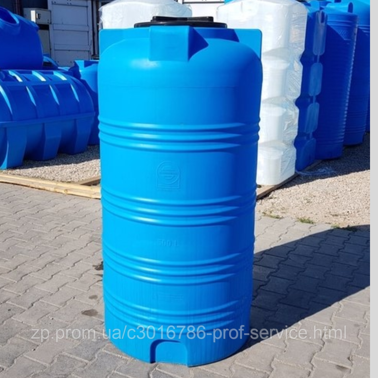 Купить Вертикальная бочка для воды круглая на 500 (л), цена 4329 грн ...
