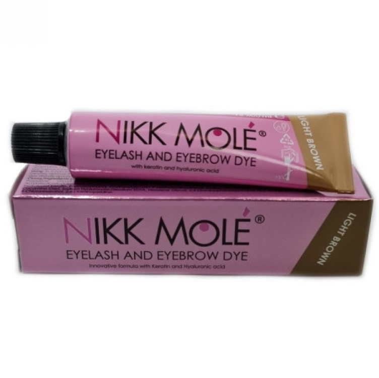 Nikk Mole Фарба в тубі Light Brown Світло-коричнева, 15 мл