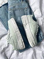 Кроссівки весна осінь Nike Air Force Pixel Mint. Жіночі кросси Найк Аір Форс Піксель., фото 10