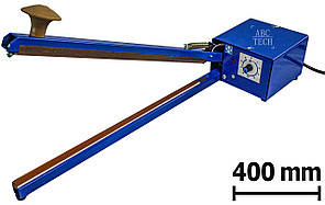 Ручний зварювач імпульсного нагріву 400 мм ЗАП-5 Пайщик плівок 3 мм Шов Зварювач настільний імпульсний ABC Tech