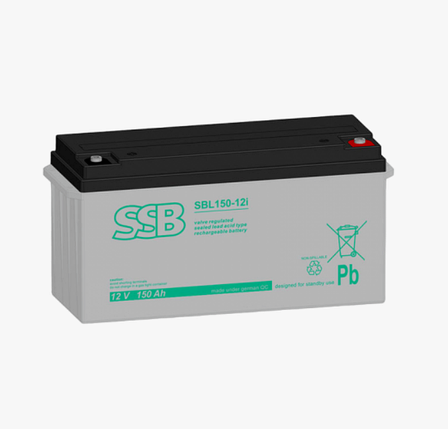 Акумуляторна батарея SSB SBL 12 V 150 Ah, фото 2