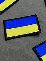 Прапор UA шеврон на липучці Україна 5ШТ