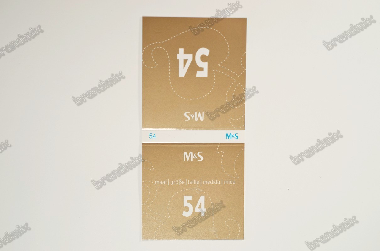 Навісна етикетка для шкарпеток, панчіх