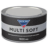 Шпаклівка наповнювальна поліефірна полегшена Solid Professional Multi Soft, 1000 мл