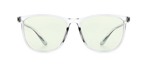 Окуляри для роботи за комп'ютером у прозорій оправі з чохлом, фото 2