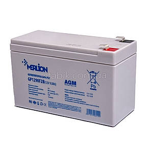 MERLION AGM GP1290F2 12 V 9 Ah, фото 1