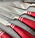 Набір кухонних ножів на підставці, що крутиться, Edenberg EB-913 (9 предметів), фото 5
