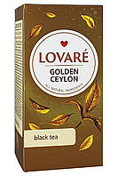 Чай Lovare Golden Ceylon черный байховый цейлонский 24 пак (56764)