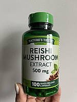 Грибы Рейши Nature's Truth Reishi Mushroom Extract 500 мг 100 капс.