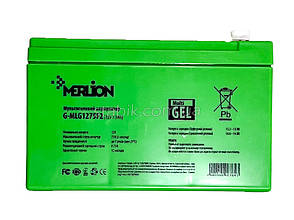 MERLION AGM G-MLG1275F2 12 V 7,5 Ah, фото 4