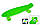Пенні борд 22 дюйми PENNY. Зелений колір. Колеса світяться під час катання, фото 3
