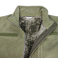 Чоловіча флісова кофта Han-Wild HW012 Green 3XL тактична толстовка шт., фото 7