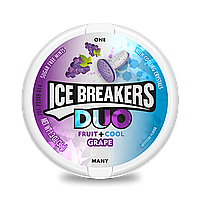 Драже Ice Breakers Duo Fruit+Cool Grape Виноград 36g