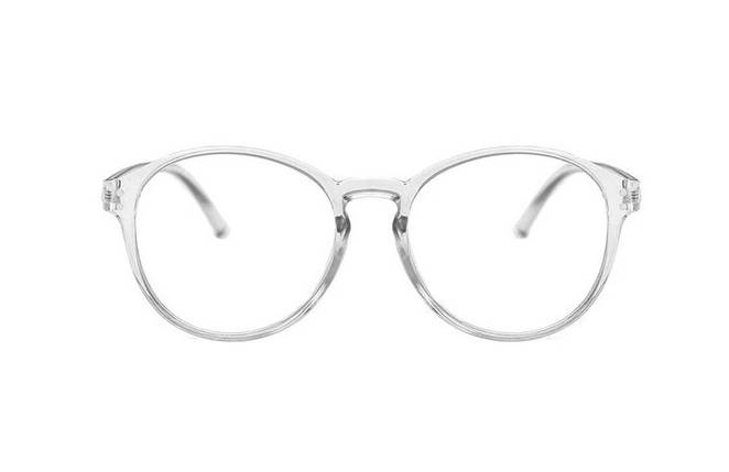 Окуляри іміджеві в прозорій оправі, фото 1