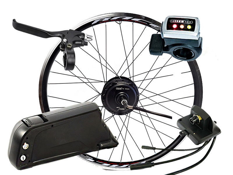 Електровелонабор засцитований 36В 300Вт MXUS XF08 з Акумулятором 10.4 Ач