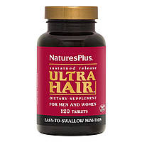 Витамины и минералы Natures Plus Ultra Hair For Men & Women, 120 мини таблеток