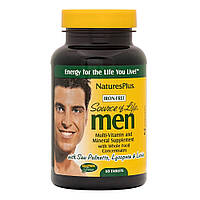 Витамины и минералы Natures Plus Source of Life Men, 60 таблеток