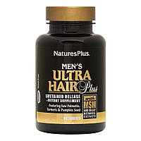 Витамины и минералы Natures Plus Ultra Hair Men's, 60 таблеток