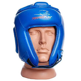 Боксерський шолом PowerPlay 3045 (турнірний), Blue M