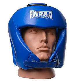 Боксерський шолом PowerPlay 3049 (турнірний), Blue L