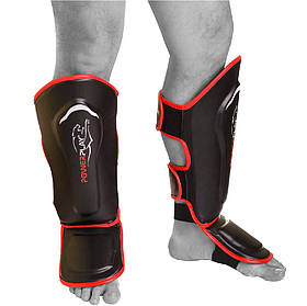 Захист гомілки та стопи PowerPlay 3052, Black/Red S