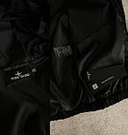 Вітровка чоловіча Stone Island куртка осінь-весна демісезонна водовідштовхувальна сіра. Живе фото, фото 2