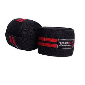 Бинти на коліна PowerPlay 2509, Black/Red