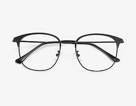 Окуляри для роботи за комп'ютером Еліт у чорній оправі з чохлом, фото 2