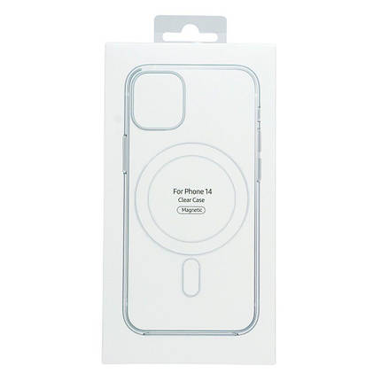 Прозорий чохол Epik Clear Case with MagSafe для iPhone 14, фото 2