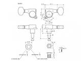 Кілки для електрогітари GOTOH SG381-07 HAPM (C), фото 5