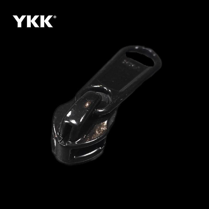 Бігунок 10 RC DFL E на спіральну блискавку колір чорний 580, фото 1