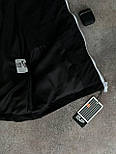 Вітровка чоловіча Nike куртка осінь-весна демісезонна чорна. Живе фото, фото 2