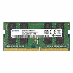 Пам'ять для ноутбука Samsung DDR4 16GB 2666 MHz б/в