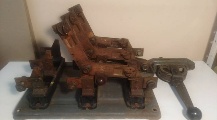 Рубильник (переключатель) перекидной ПЦ-2 250А (ID#1777451456), цена ...