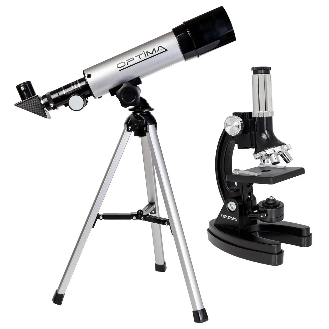 Микроскоп оптический Optima Universer 300x-1200x+ Телескоп 50/360 в кейсе Подарочный набор Телескоп \Микроскоп - фото 7 - id-p1777462011