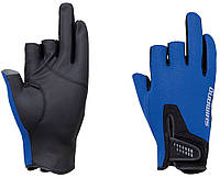 Перчатки Shimano Pearl Fit 3 Gloves L ц:blue (153579) 2266.07.84