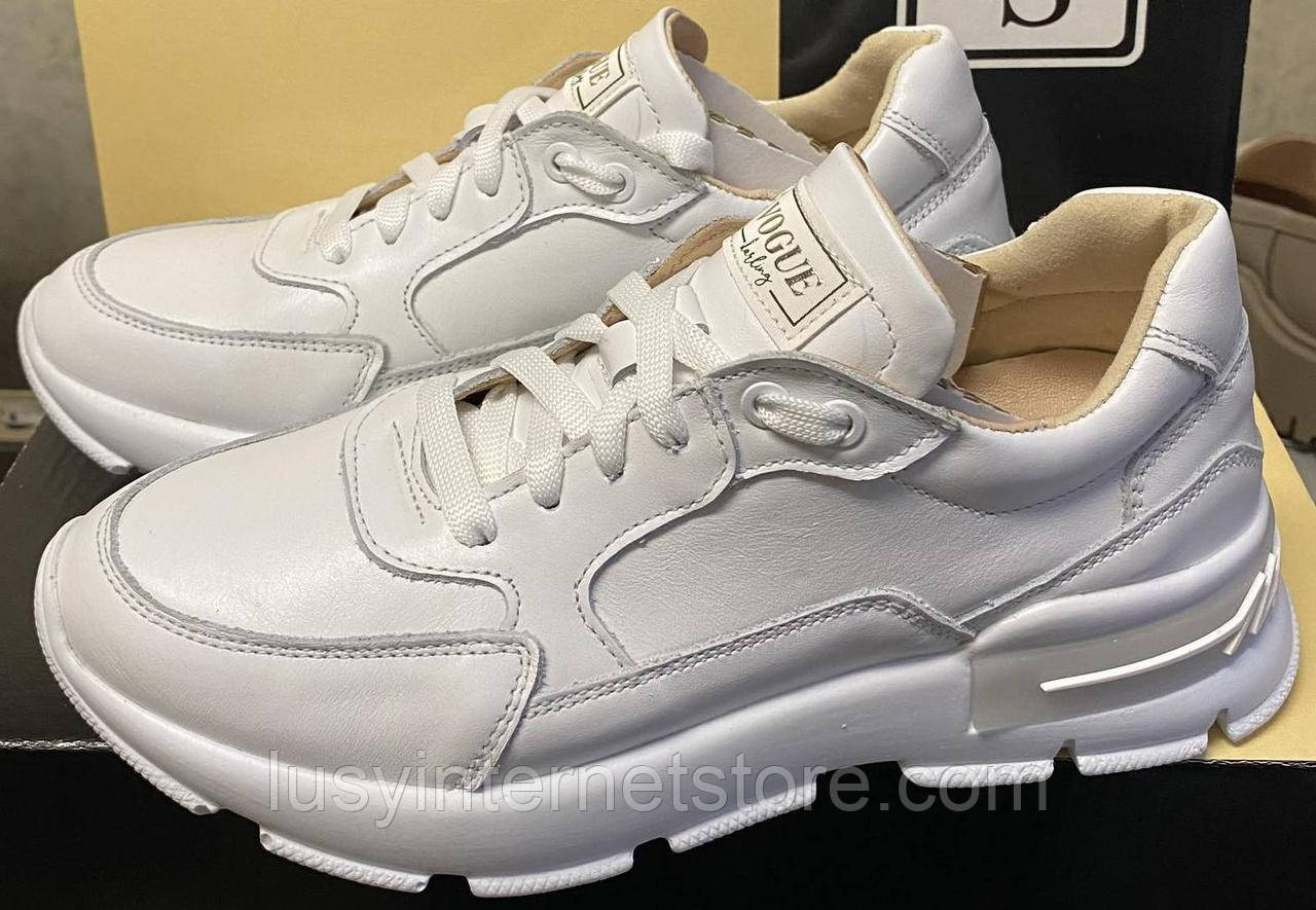 Кросівки шкіряні жіночі від виробника модель КЛ23-103, фото 1