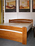 Ліжко двоспальне "Венеція" з бука щита 180*200, Естелла (Україна), фото 2
