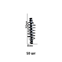 Кормушка Карась Стальний колір 3,8см  (50шт в уп)
